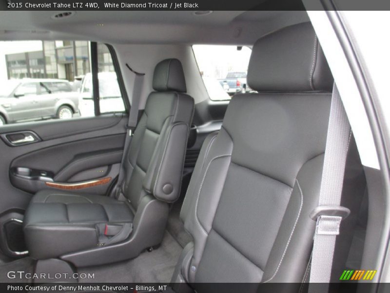 White Diamond Tricoat / Jet Black 2015 Chevrolet Tahoe LTZ 4WD