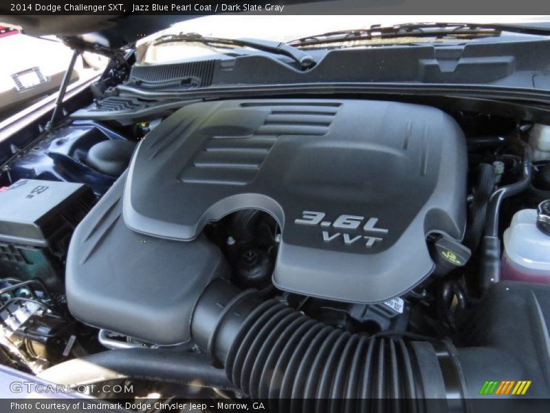 Jazz Blue Pearl Coat / Dark Slate Gray 2014 Dodge Challenger SXT