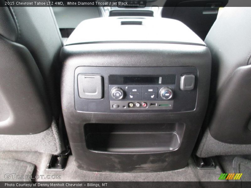 White Diamond Tricoat / Jet Black 2015 Chevrolet Tahoe LTZ 4WD