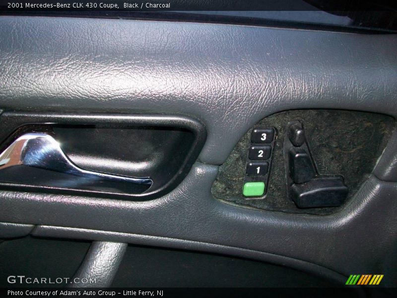 Black / Charcoal 2001 Mercedes-Benz CLK 430 Coupe