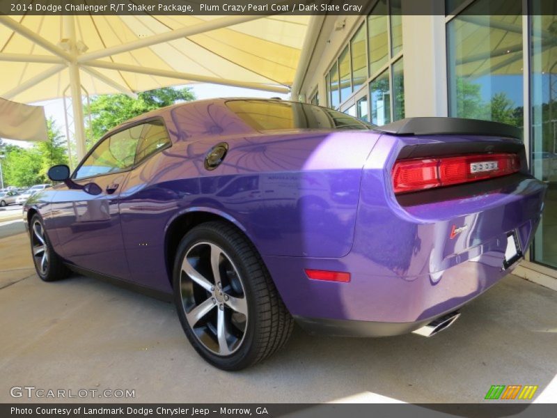 Plum Crazy Pearl Coat / Dark Slate Gray 2014 Dodge Challenger R/T Shaker Package