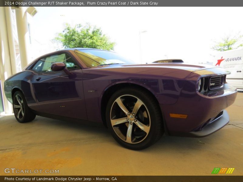 Plum Crazy Pearl Coat / Dark Slate Gray 2014 Dodge Challenger R/T Shaker Package