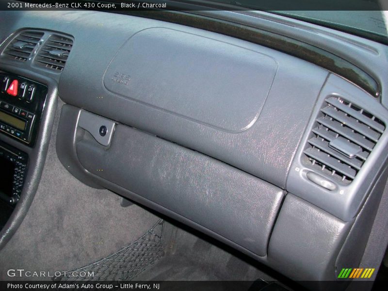 Black / Charcoal 2001 Mercedes-Benz CLK 430 Coupe
