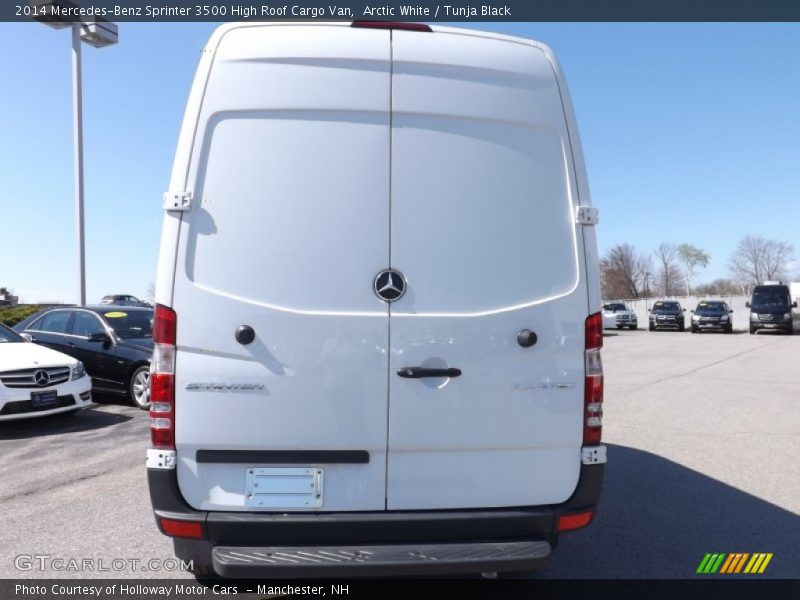 Arctic White / Tunja Black 2014 Mercedes-Benz Sprinter 3500 High Roof Cargo Van