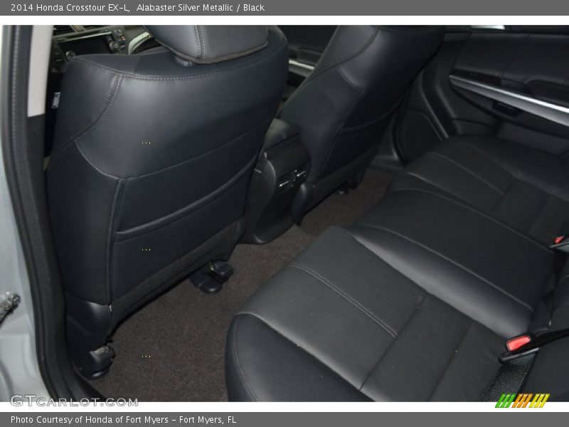 Alabaster Silver Metallic / Black 2014 Honda Crosstour EX-L