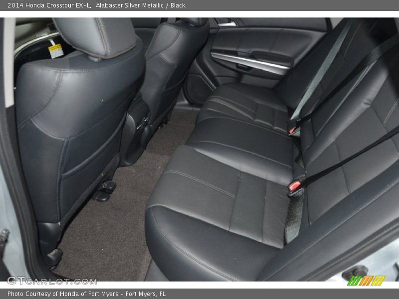 Alabaster Silver Metallic / Black 2014 Honda Crosstour EX-L