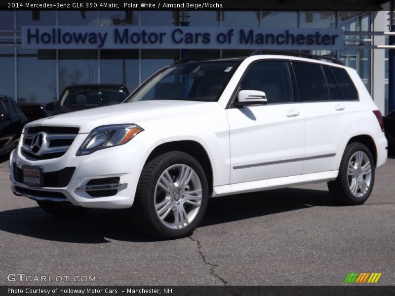 Polar White / Almond Beige/Mocha 2014 Mercedes-Benz GLK 350 4Matic
