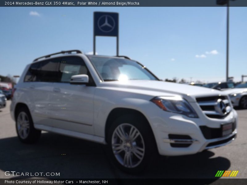 Polar White / Almond Beige/Mocha 2014 Mercedes-Benz GLK 350 4Matic