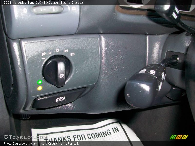 Black / Charcoal 2001 Mercedes-Benz CLK 430 Coupe