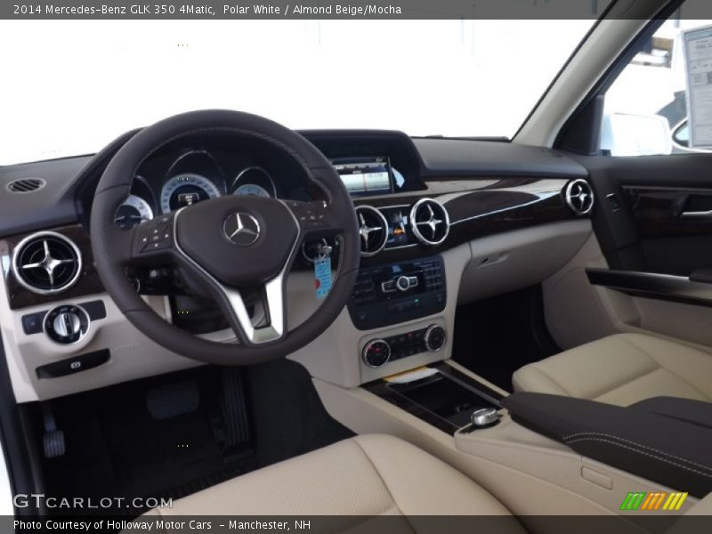 Polar White / Almond Beige/Mocha 2014 Mercedes-Benz GLK 350 4Matic