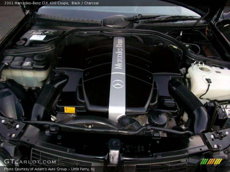 Black / Charcoal 2001 Mercedes-Benz CLK 430 Coupe
