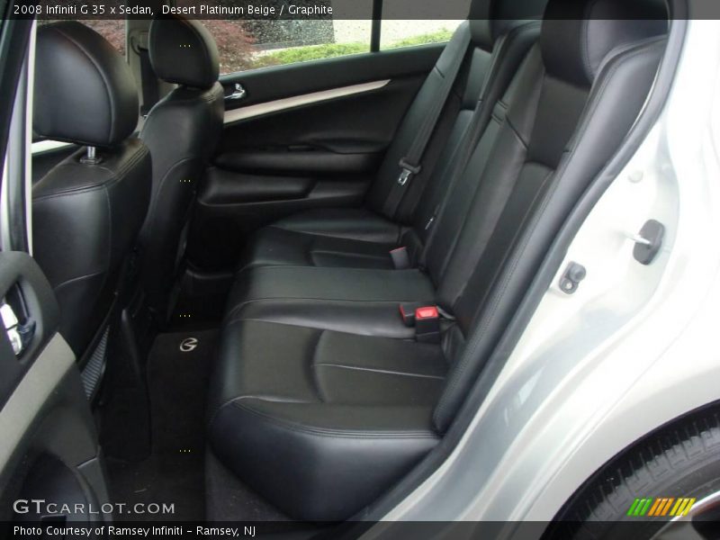 Desert Platinum Beige / Graphite 2008 Infiniti G 35 x Sedan
