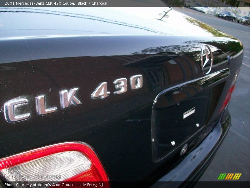 Black / Charcoal 2001 Mercedes-Benz CLK 430 Coupe