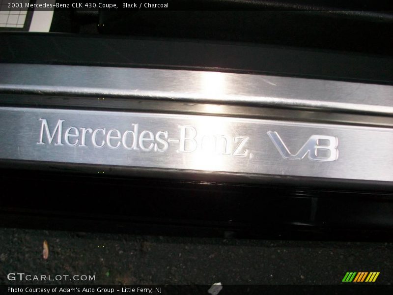 Black / Charcoal 2001 Mercedes-Benz CLK 430 Coupe