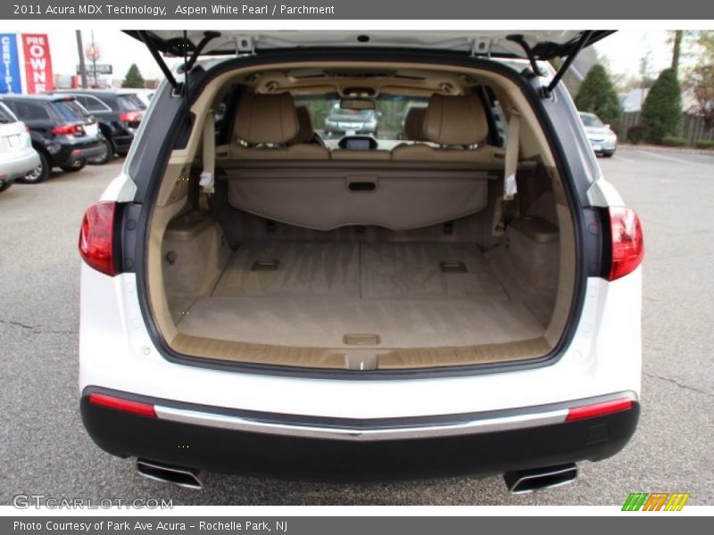 Aspen White Pearl / Parchment 2011 Acura MDX Technology