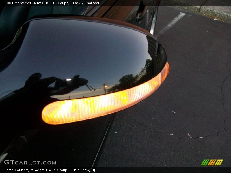 Black / Charcoal 2001 Mercedes-Benz CLK 430 Coupe