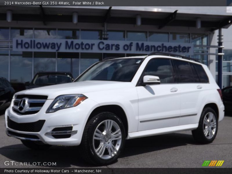 Polar White / Black 2014 Mercedes-Benz GLK 350 4Matic