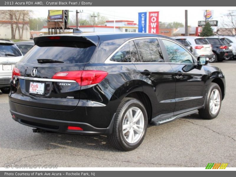 Crystal Black Pearl / Ebony 2013 Acura RDX AWD