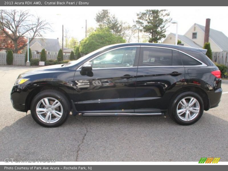 Crystal Black Pearl / Ebony 2013 Acura RDX AWD