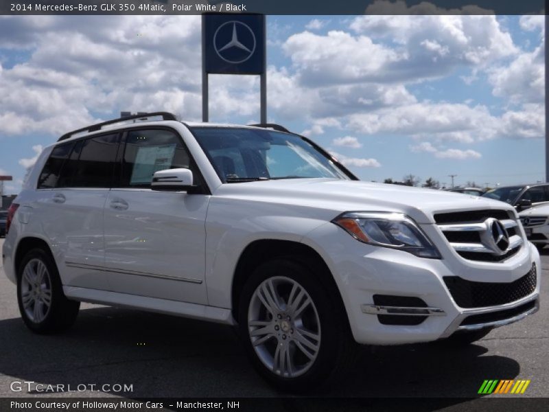 Polar White / Black 2014 Mercedes-Benz GLK 350 4Matic