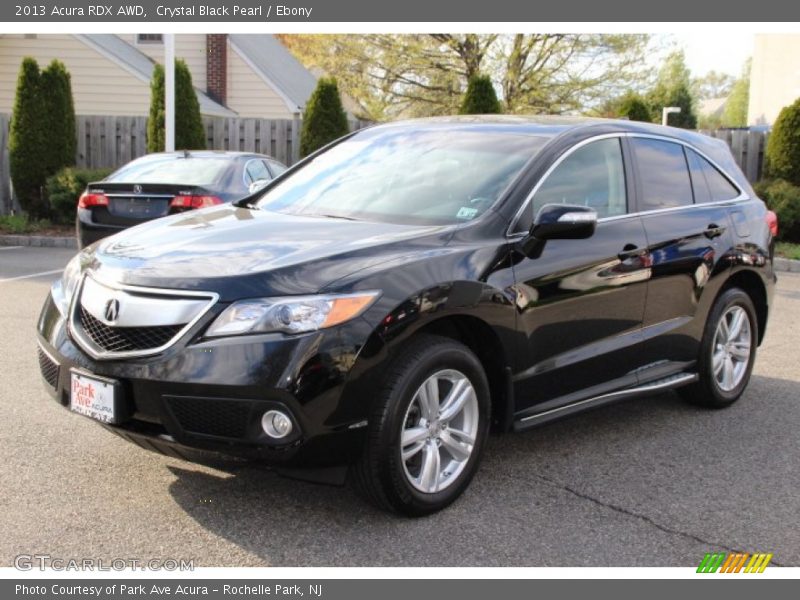 Crystal Black Pearl / Ebony 2013 Acura RDX AWD