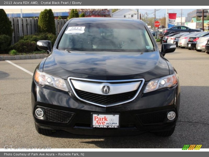 Crystal Black Pearl / Ebony 2013 Acura RDX AWD