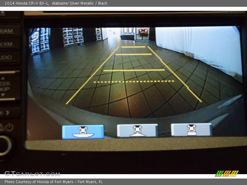 Alabaster Silver Metallic / Black 2014 Honda CR-V EX-L