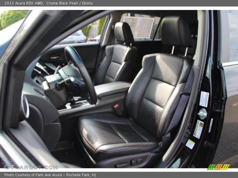 Crystal Black Pearl / Ebony 2013 Acura RDX AWD