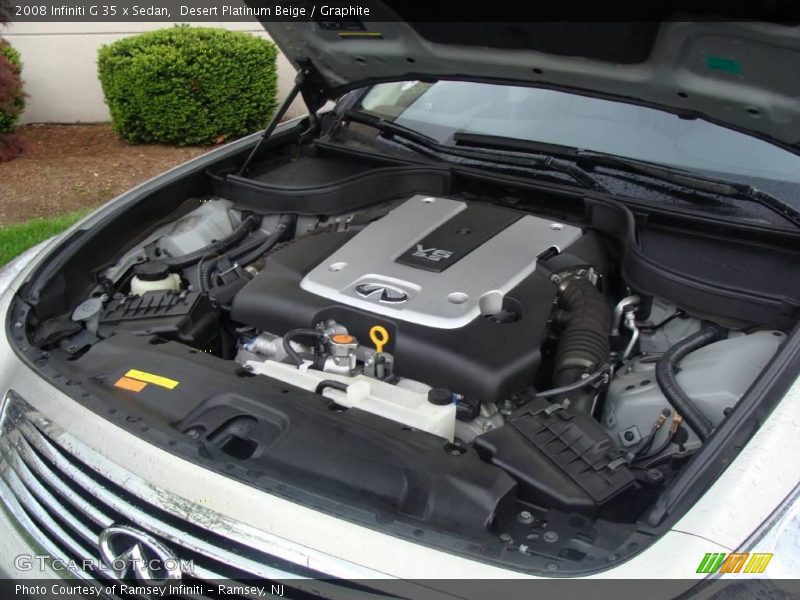 Desert Platinum Beige / Graphite 2008 Infiniti G 35 x Sedan
