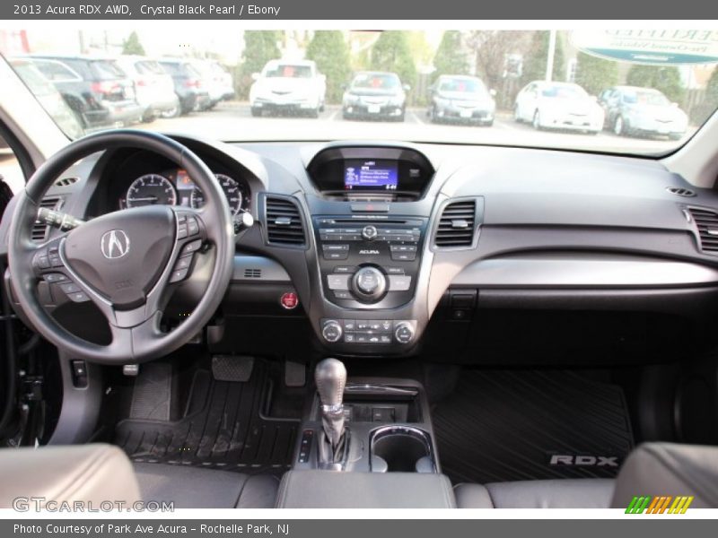 Crystal Black Pearl / Ebony 2013 Acura RDX AWD