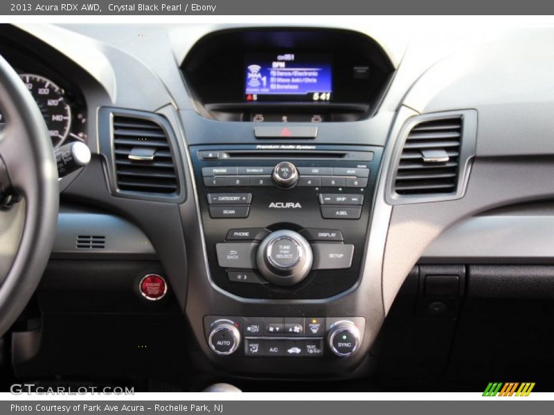 Crystal Black Pearl / Ebony 2013 Acura RDX AWD