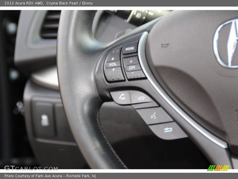 Crystal Black Pearl / Ebony 2013 Acura RDX AWD