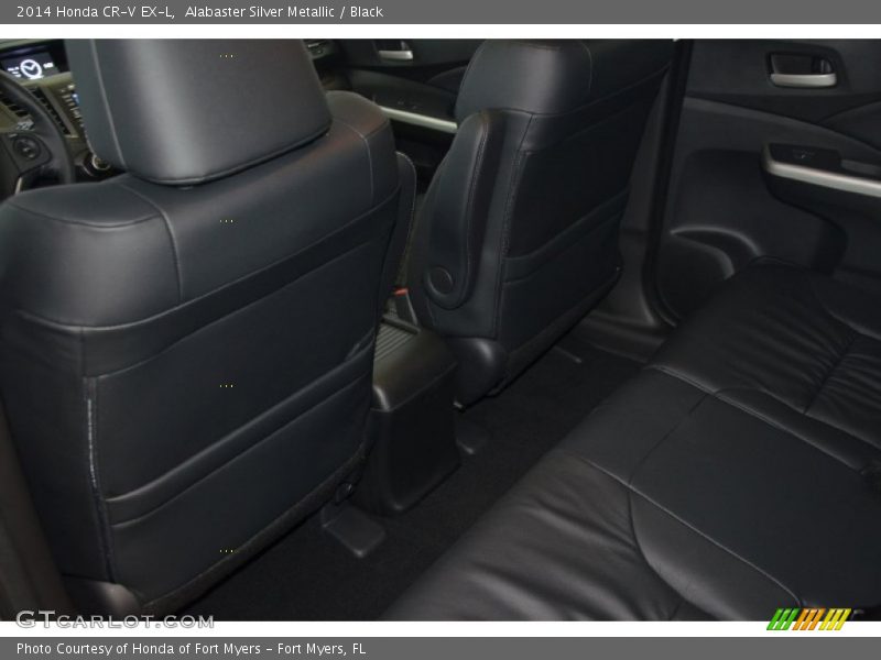 Alabaster Silver Metallic / Black 2014 Honda CR-V EX-L