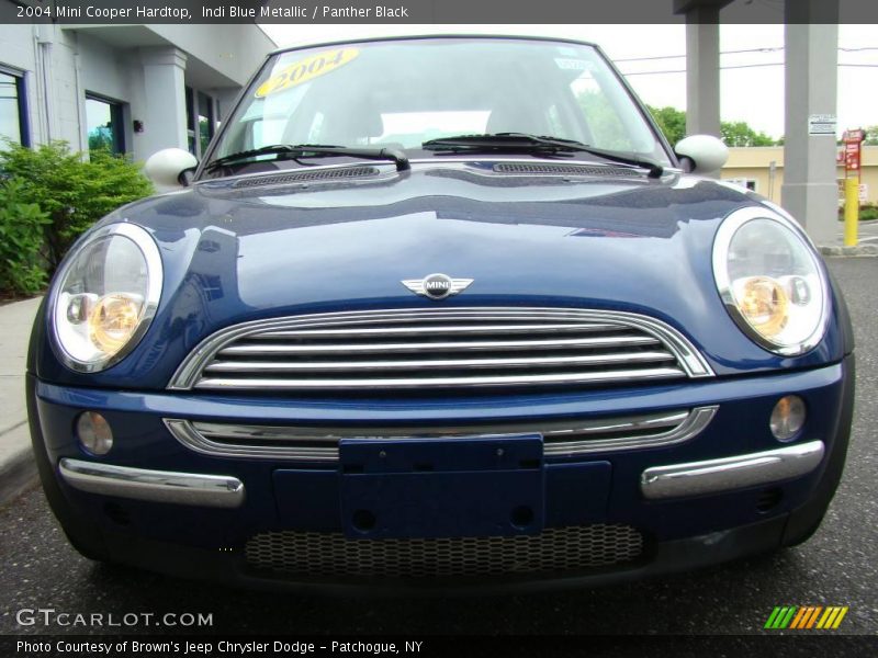 Indi Blue Metallic / Panther Black 2004 Mini Cooper Hardtop