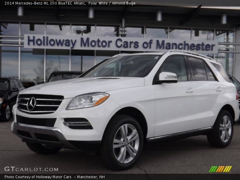 Polar White / Almond Beige 2014 Mercedes-Benz ML 350 BlueTEC 4Matic