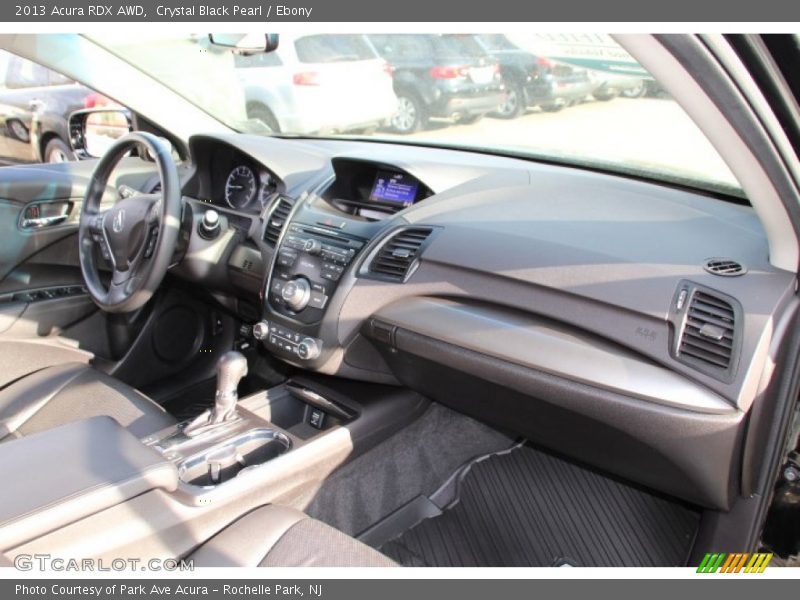 Crystal Black Pearl / Ebony 2013 Acura RDX AWD