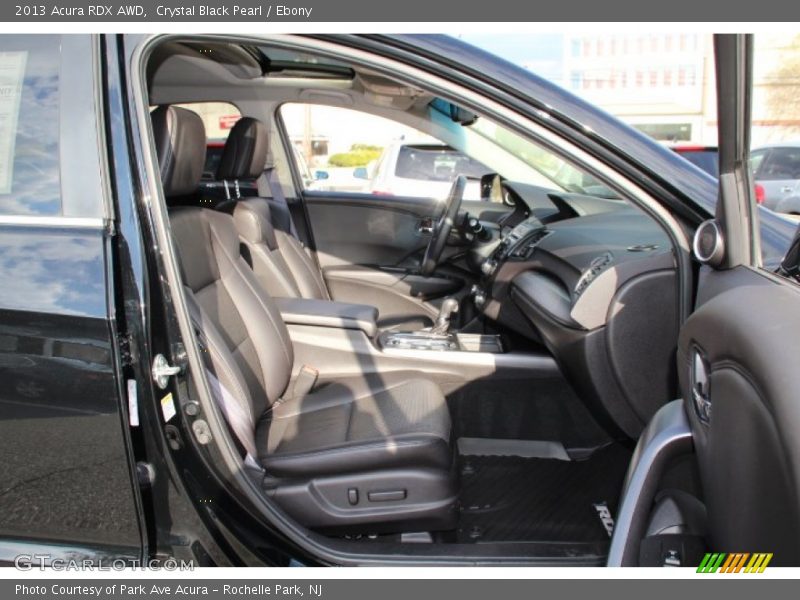 Crystal Black Pearl / Ebony 2013 Acura RDX AWD