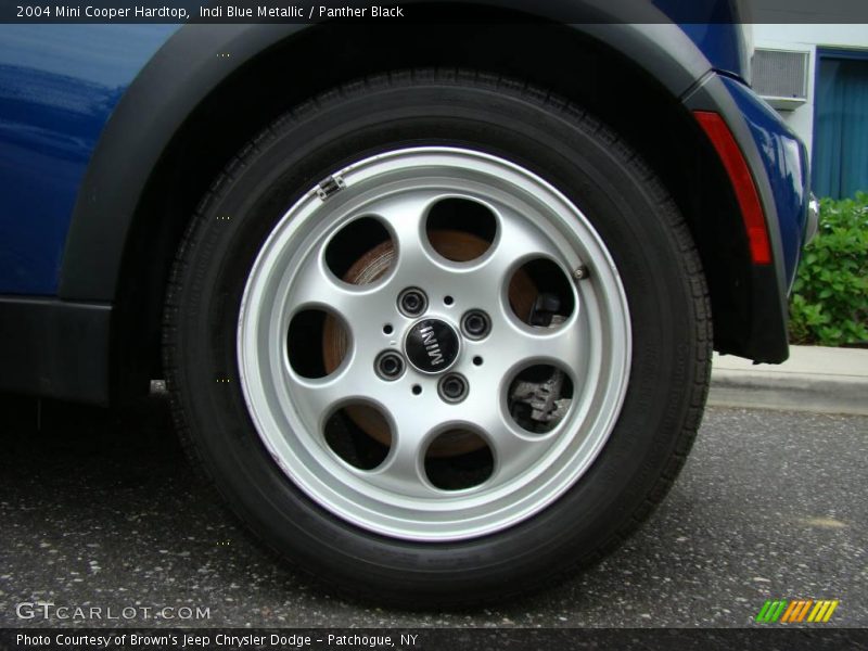 Indi Blue Metallic / Panther Black 2004 Mini Cooper Hardtop