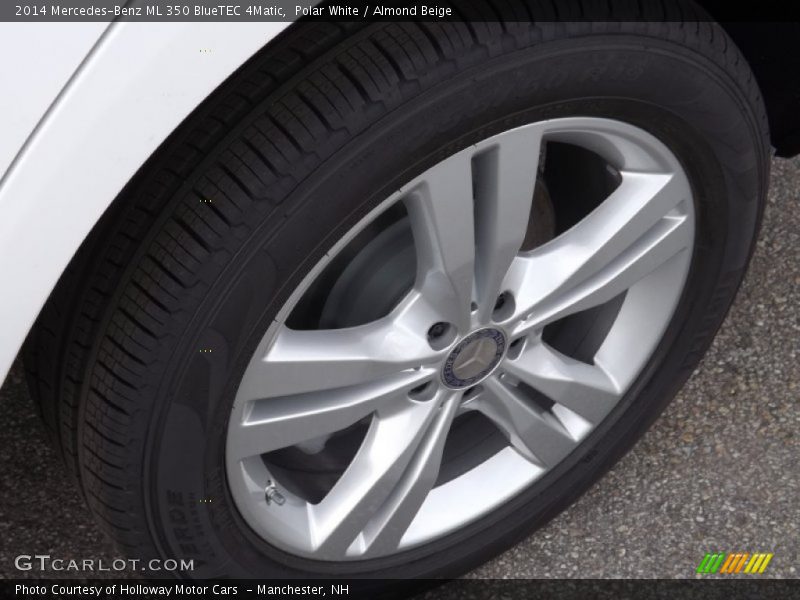 Polar White / Almond Beige 2014 Mercedes-Benz ML 350 BlueTEC 4Matic