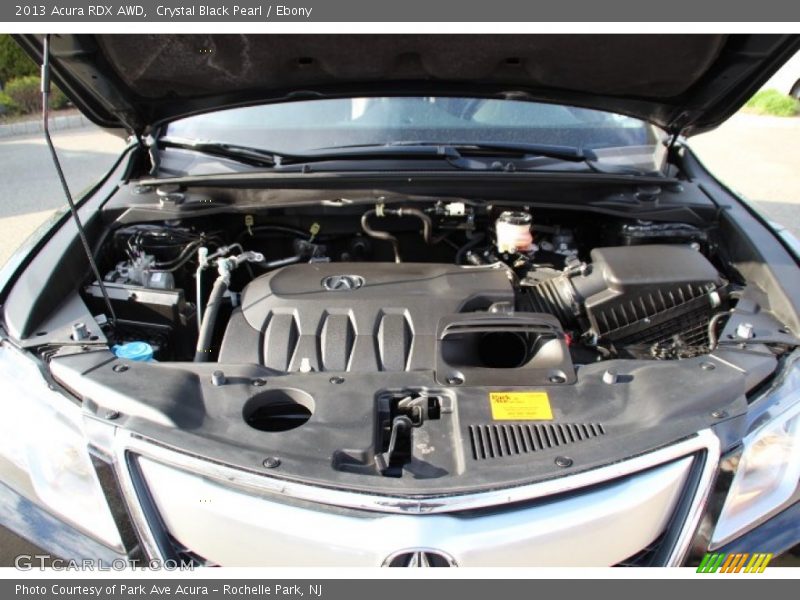 Crystal Black Pearl / Ebony 2013 Acura RDX AWD
