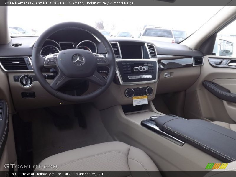 Polar White / Almond Beige 2014 Mercedes-Benz ML 350 BlueTEC 4Matic