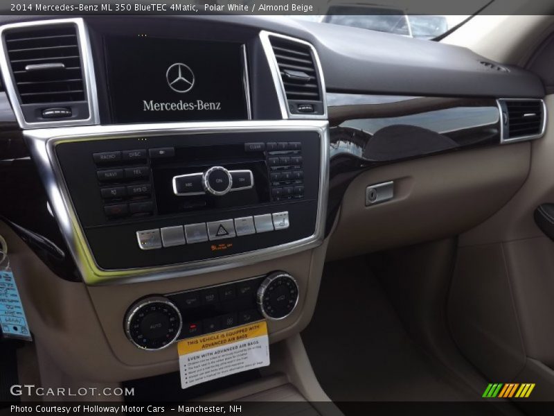 Polar White / Almond Beige 2014 Mercedes-Benz ML 350 BlueTEC 4Matic