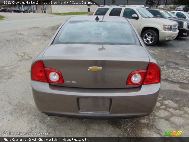 Mocha Steel Metallic / Cocoa/Cashmere 2012 Chevrolet Malibu LS