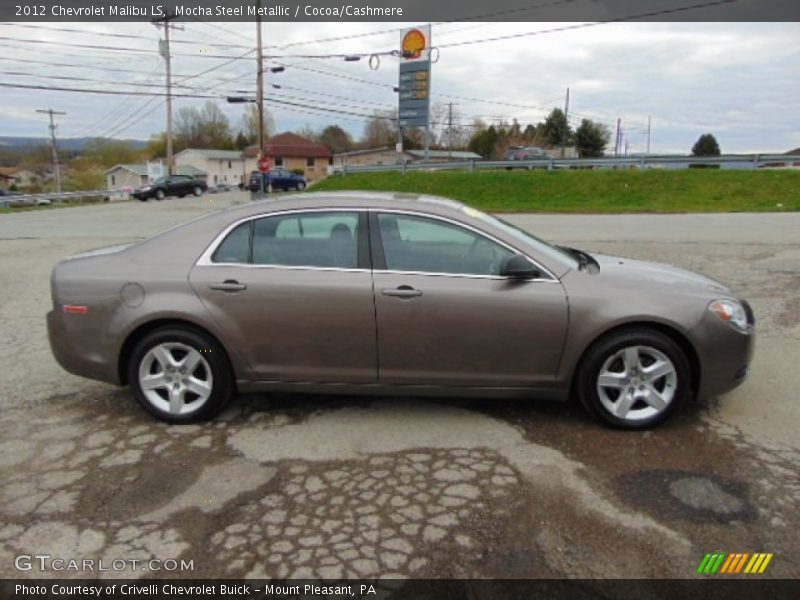 Mocha Steel Metallic / Cocoa/Cashmere 2012 Chevrolet Malibu LS