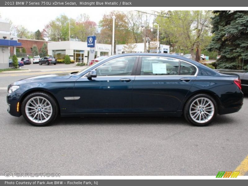  2013 7 Series 750Li xDrive Sedan Midnight Blue Metallic