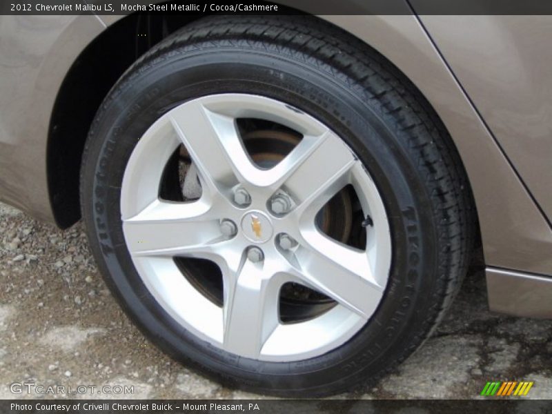 Mocha Steel Metallic / Cocoa/Cashmere 2012 Chevrolet Malibu LS
