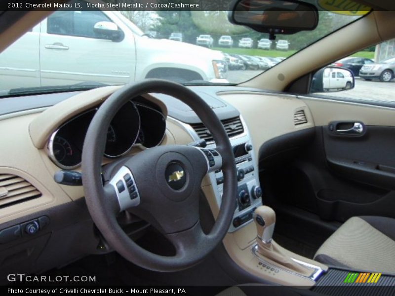 Mocha Steel Metallic / Cocoa/Cashmere 2012 Chevrolet Malibu LS