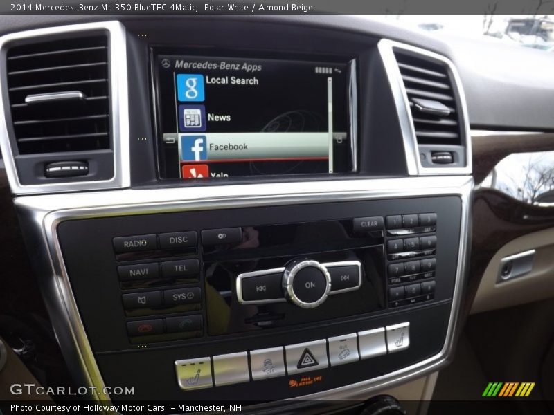 Polar White / Almond Beige 2014 Mercedes-Benz ML 350 BlueTEC 4Matic