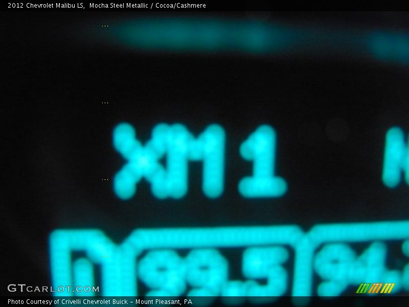Mocha Steel Metallic / Cocoa/Cashmere 2012 Chevrolet Malibu LS