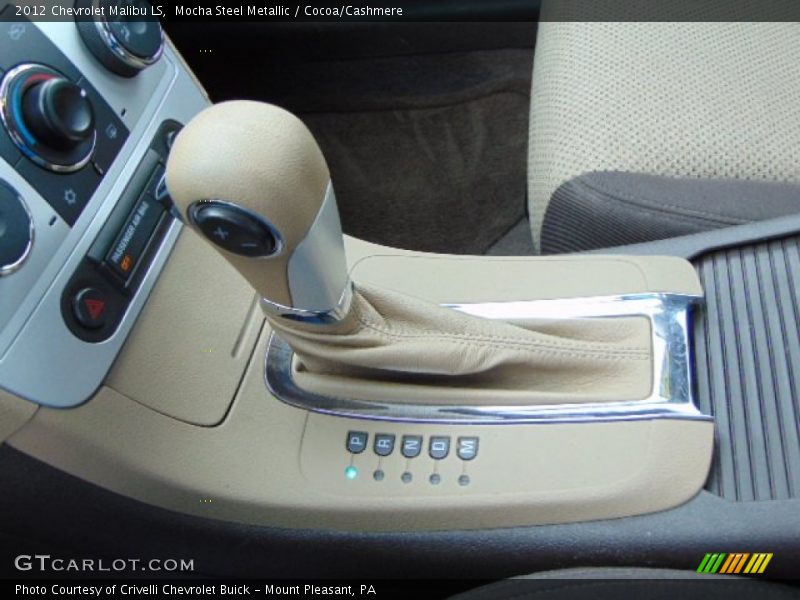 Mocha Steel Metallic / Cocoa/Cashmere 2012 Chevrolet Malibu LS